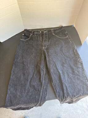 Vintage Beverly Hills Polo Club BHPC Black Carpenter Jeans Size 34M
